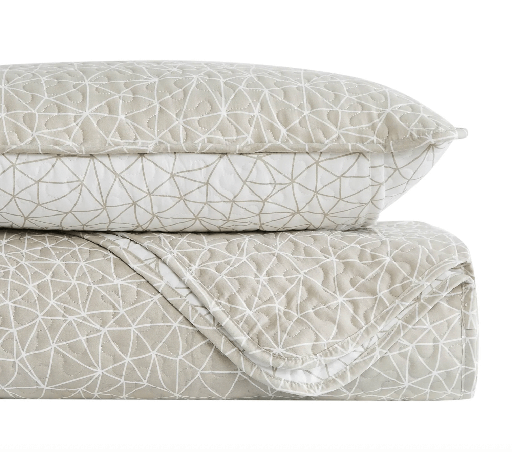 Quilt set geometrico twin